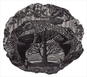 巡りま～す＿木口木版画